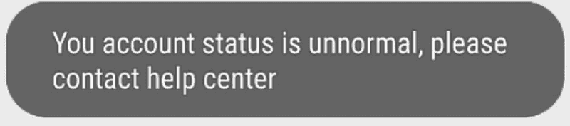 Error - If you can't place an order on Aliexpress