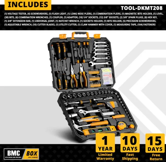 tool kits from Aliexpress - DEKO DKMT208