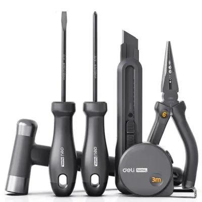 Deli 6 Pcs Set - tool kits from Aliexpress