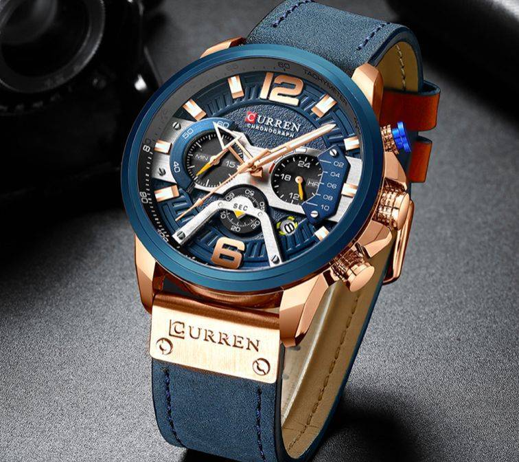 Luxury Men's Chronograph Sports Watch from Aliexpress