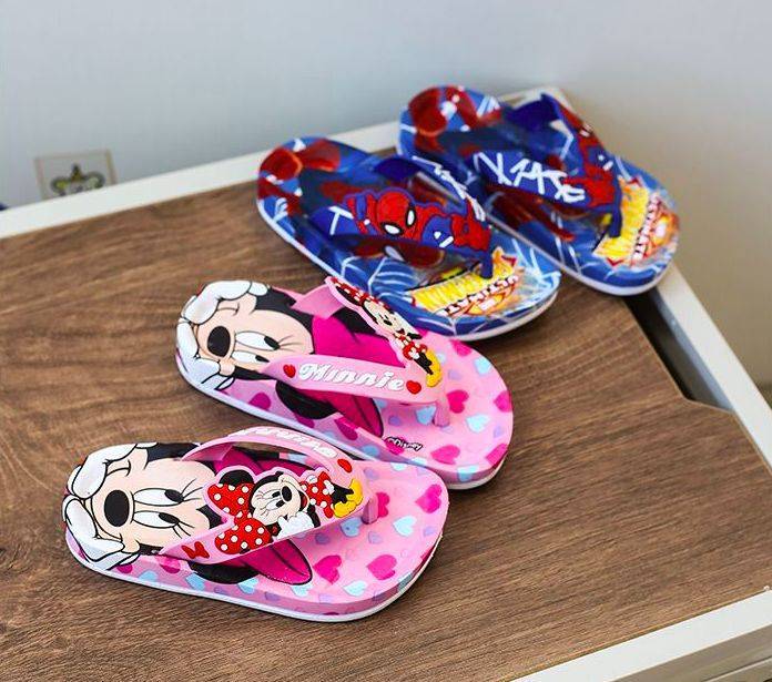 Baby Slippers Mini Mouse for a girl from Aliexpress
