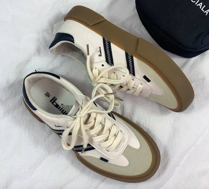 Classic Sneakers Women Leather Retro from Aliexpress