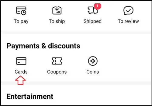 Remove Card From-Aliexpress Account