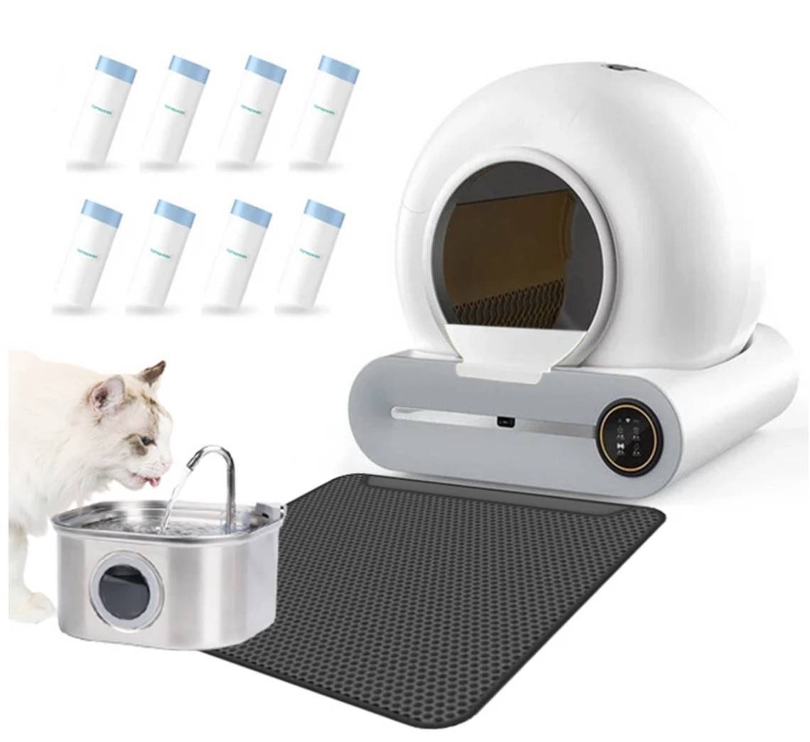 Automatic Smart Self-Cleaning Cat Toilet from Aliexpress