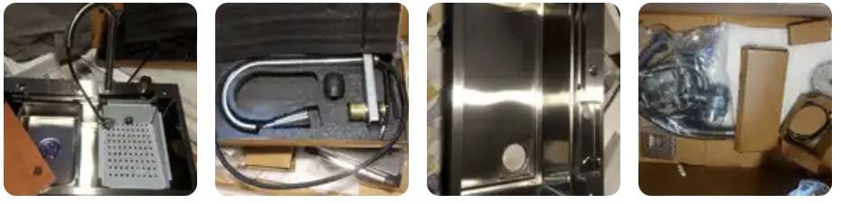 Nano 304 stainless steel kitchen sink