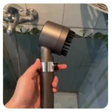 Stainless Steel High Pressure Shower with Head Massage 3 Modes