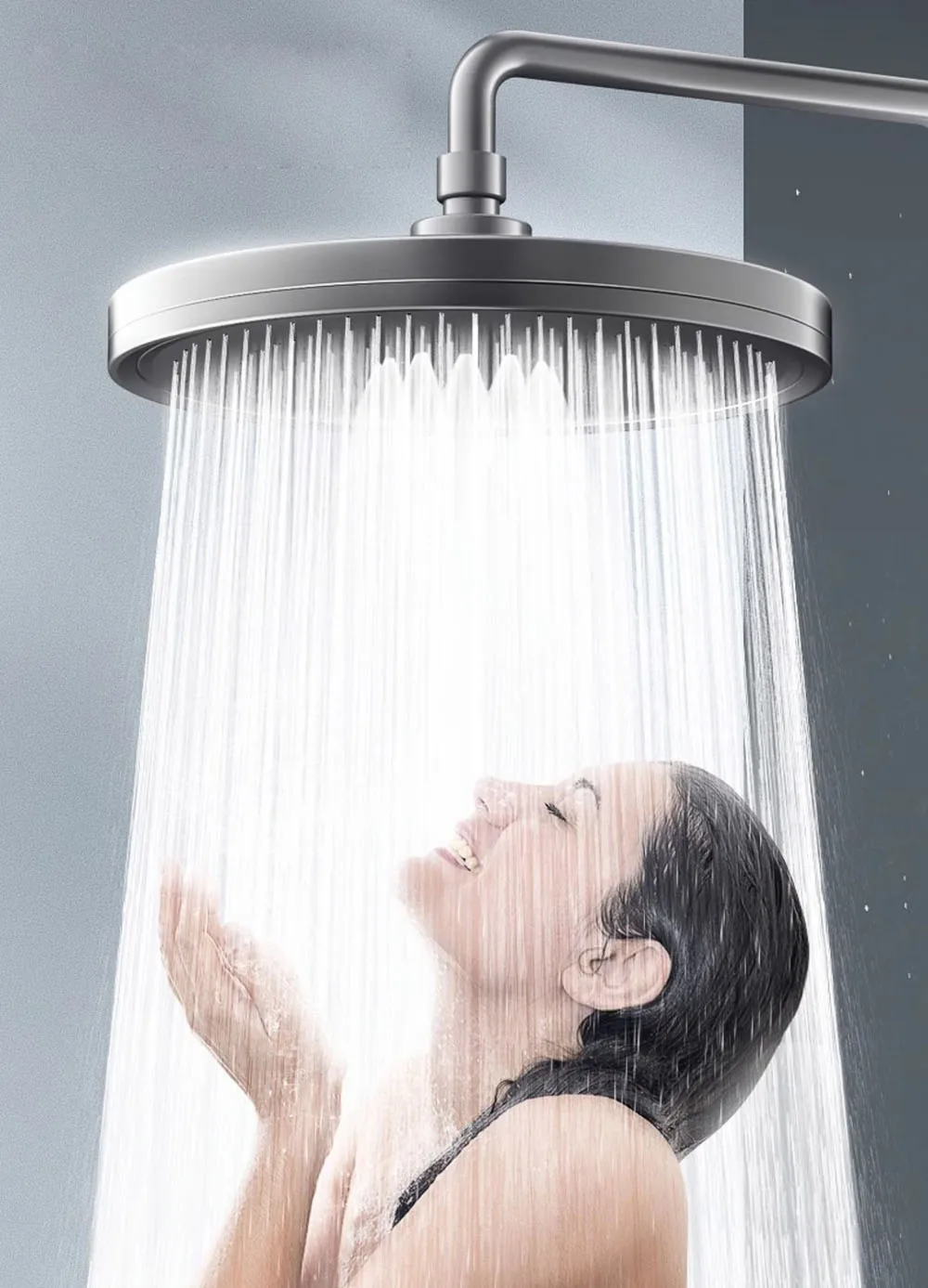 Water saving large rain shower for bathroom on Aliexpress