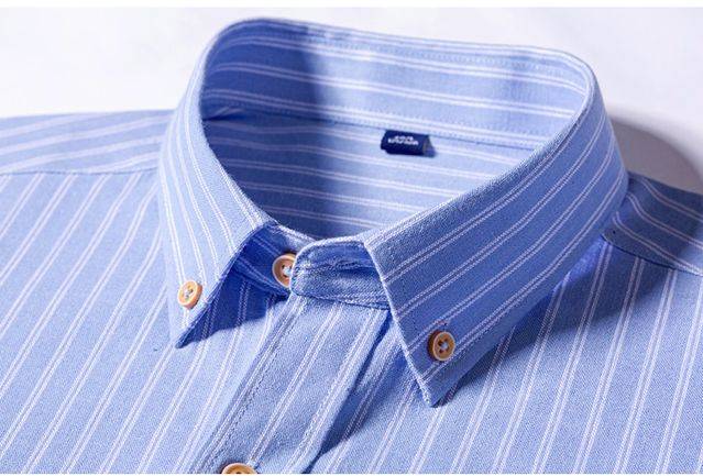 Casual shirts for men 100% pure cotton Oxford shirts from Aliexpress