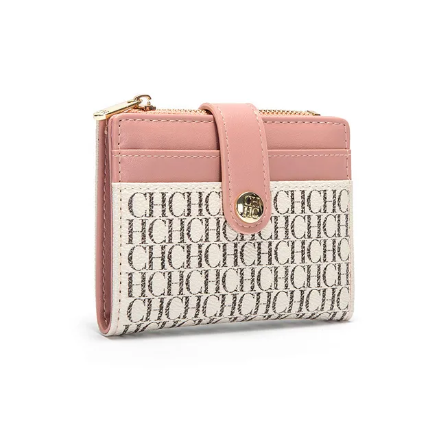Luxury brand Couch classic retro design square card holder fashion snap closure from Aliexpress
