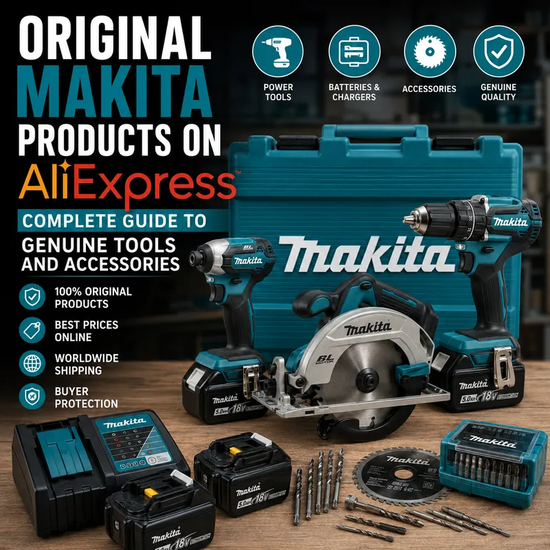Original Makita Products on AliExpress
